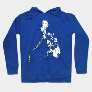 Philippines Transit Map Hoodie